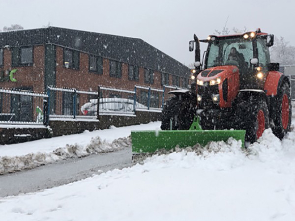 LWC Tractor Snow Plough Loader Mounted 6FT