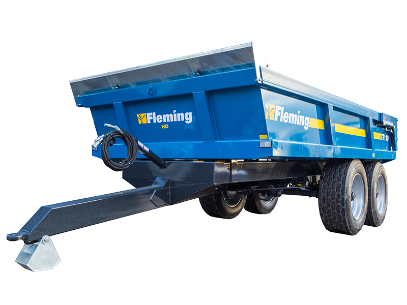 Fleming tr10 dump trailer